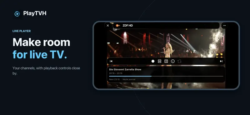 PlayTVH for TVHeadend screenshot 4 of 4
