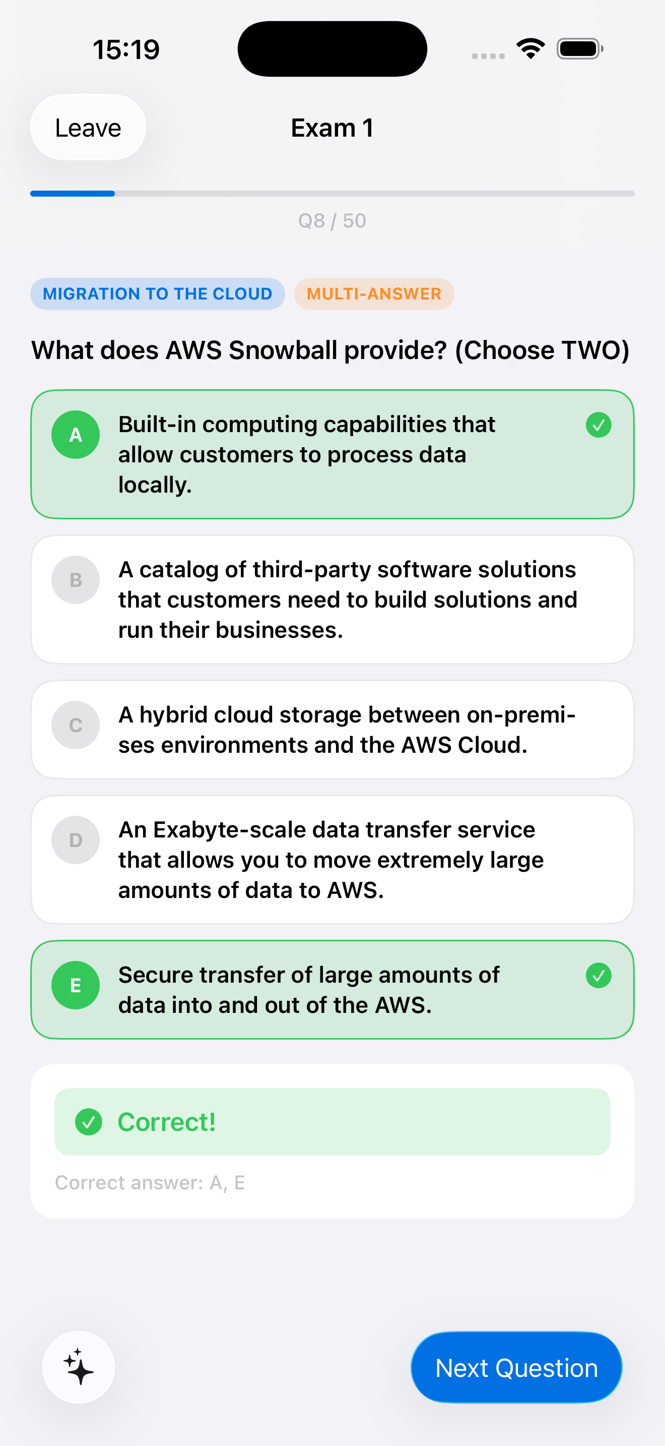 AWS AI Coach screenshot 3