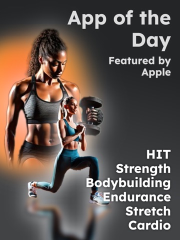 Gym Fitness & Workout Planner iPad screenshot