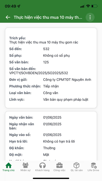 Life Office app screenshot