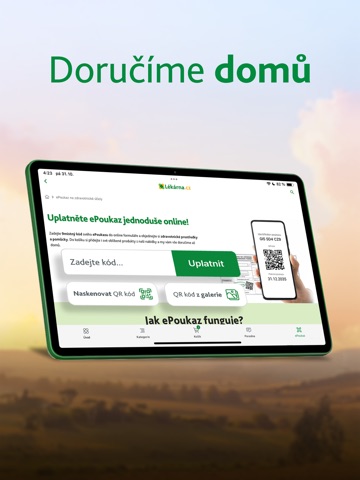Lékárna.cz iPad screenshot