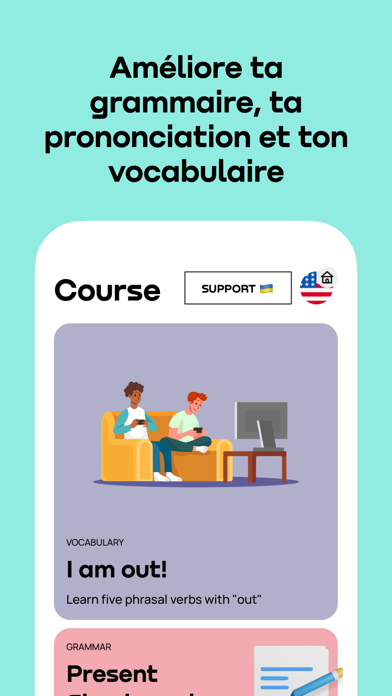 Screenshot #2 pour Promova: Cours et vocabulaire
