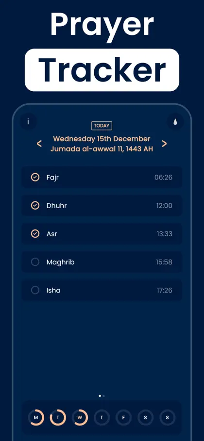 Pillars: Prayer Times & Qibla ekran görüntüsü 6 / 6