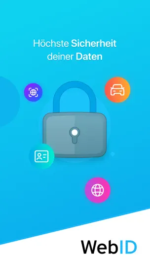 Screenshot von WebID Wallet auf dem iPhone 6