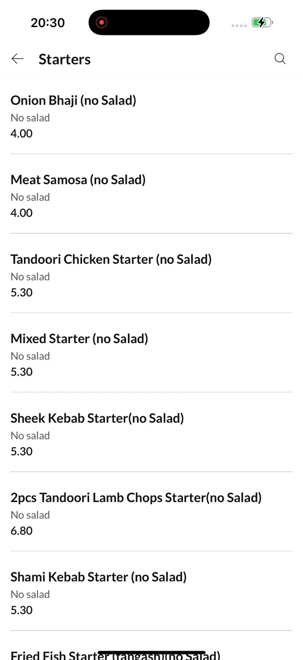 Screenshot #3 pour Shabaz Indian Takeaway