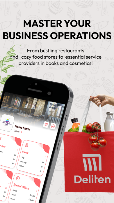 Screenshot 4 of DeliTen Manager App