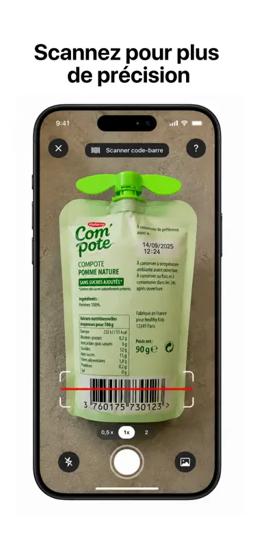Nutrily - Compteur de Calories screenshot 7 of 10