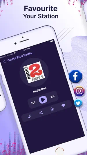 Live Costa Rica Radio Stations screenshot 2