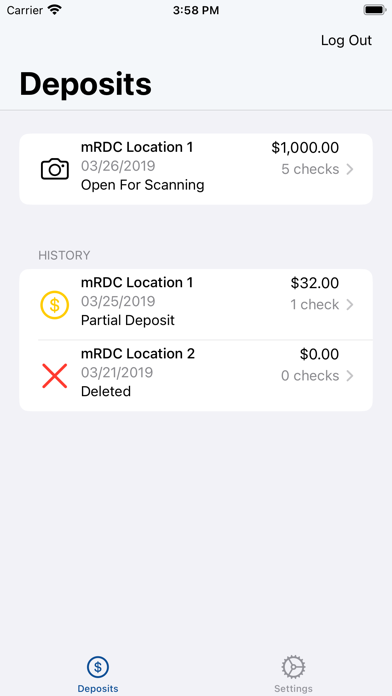 App screenshot