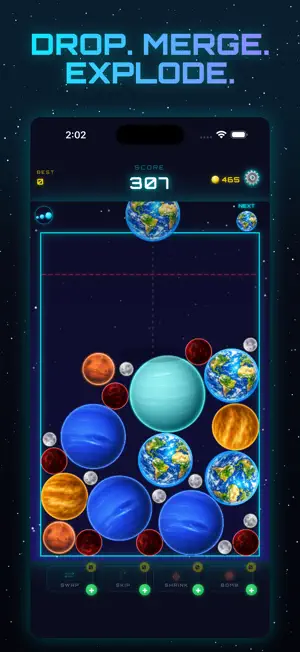 Cosmo Crush: Planet Merge screenshot 1
