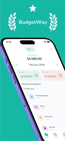 BudgetWay screenshot