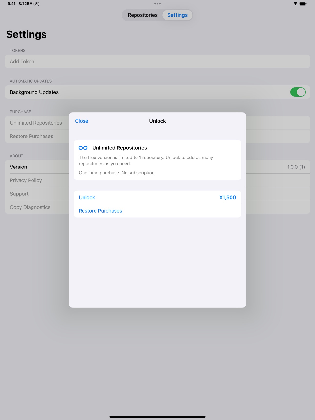 Screenshot 9 of RepoShelf