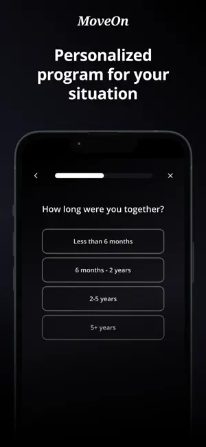 MoveOn – Breakup Recovery App screenshot 2