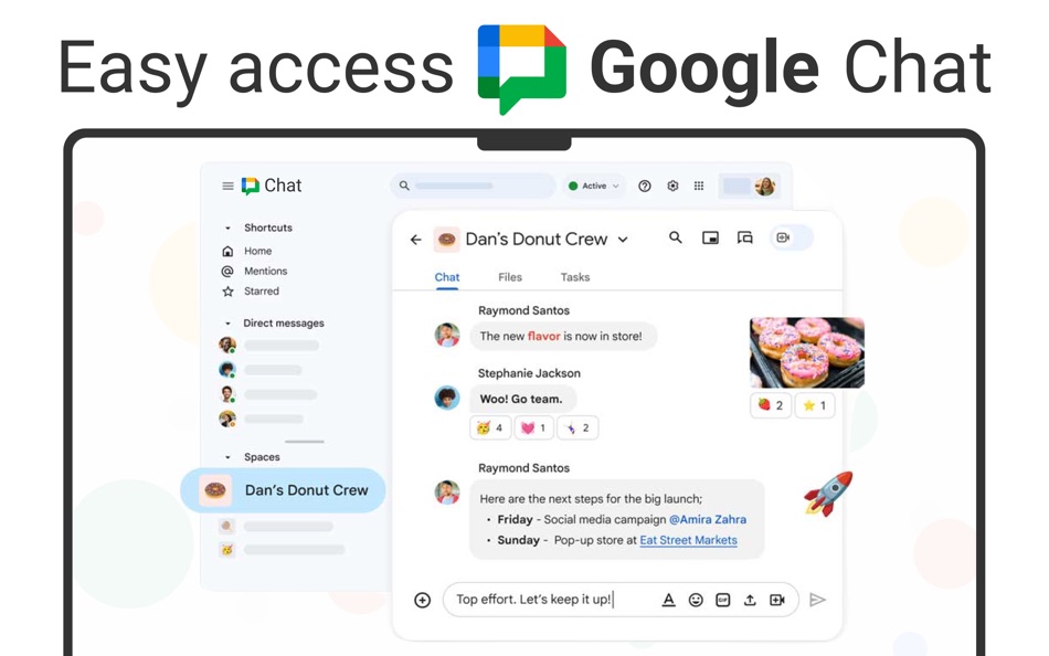 #1. Chat for Google Chat (macOS) 由: Fokusek Enterprise