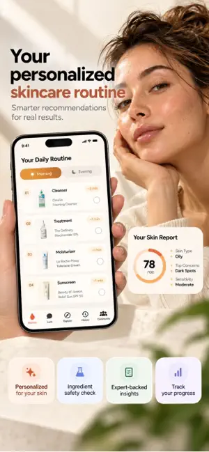 Gloura: AI Skin Coach screenshot 3
