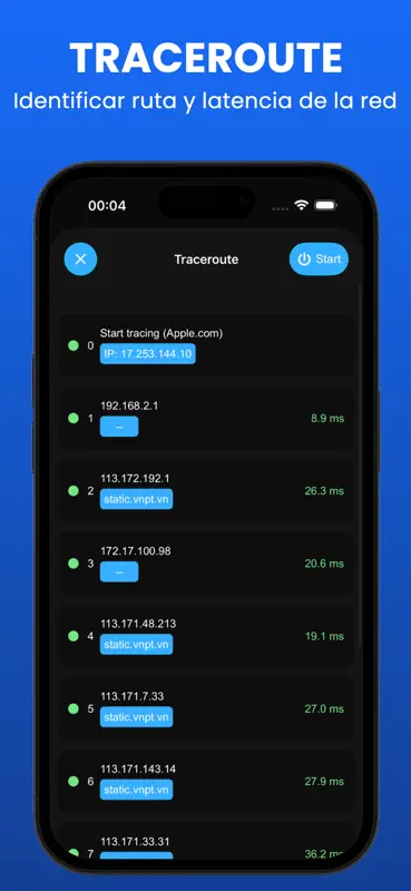 Analizador WiFi: DNS SpeedTest screenshot 6 of 9