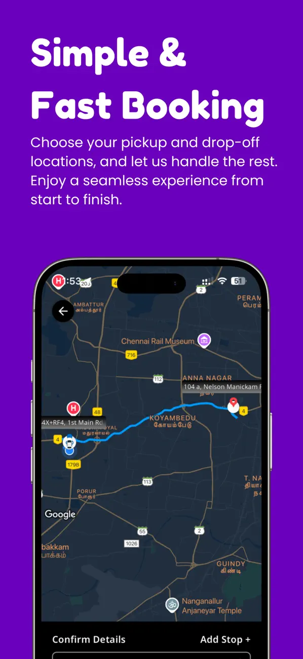 Screenshot #2 pour Hovo - EV Rides for You