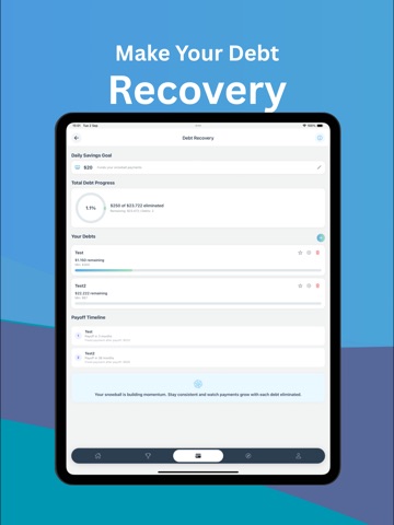 Quit Gambling: Stop addiction iPad screenshot