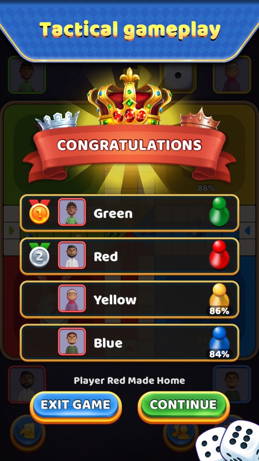 #4. Ludo Offline: Dice Board Game (iOS) 由: Seclife Games