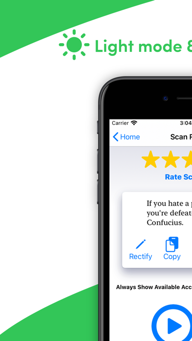 Talkie OCR - Image to Speech iPhone screenshot 4 - Productivity app
