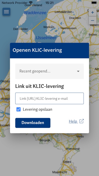 Kadaster KLIC-viewer