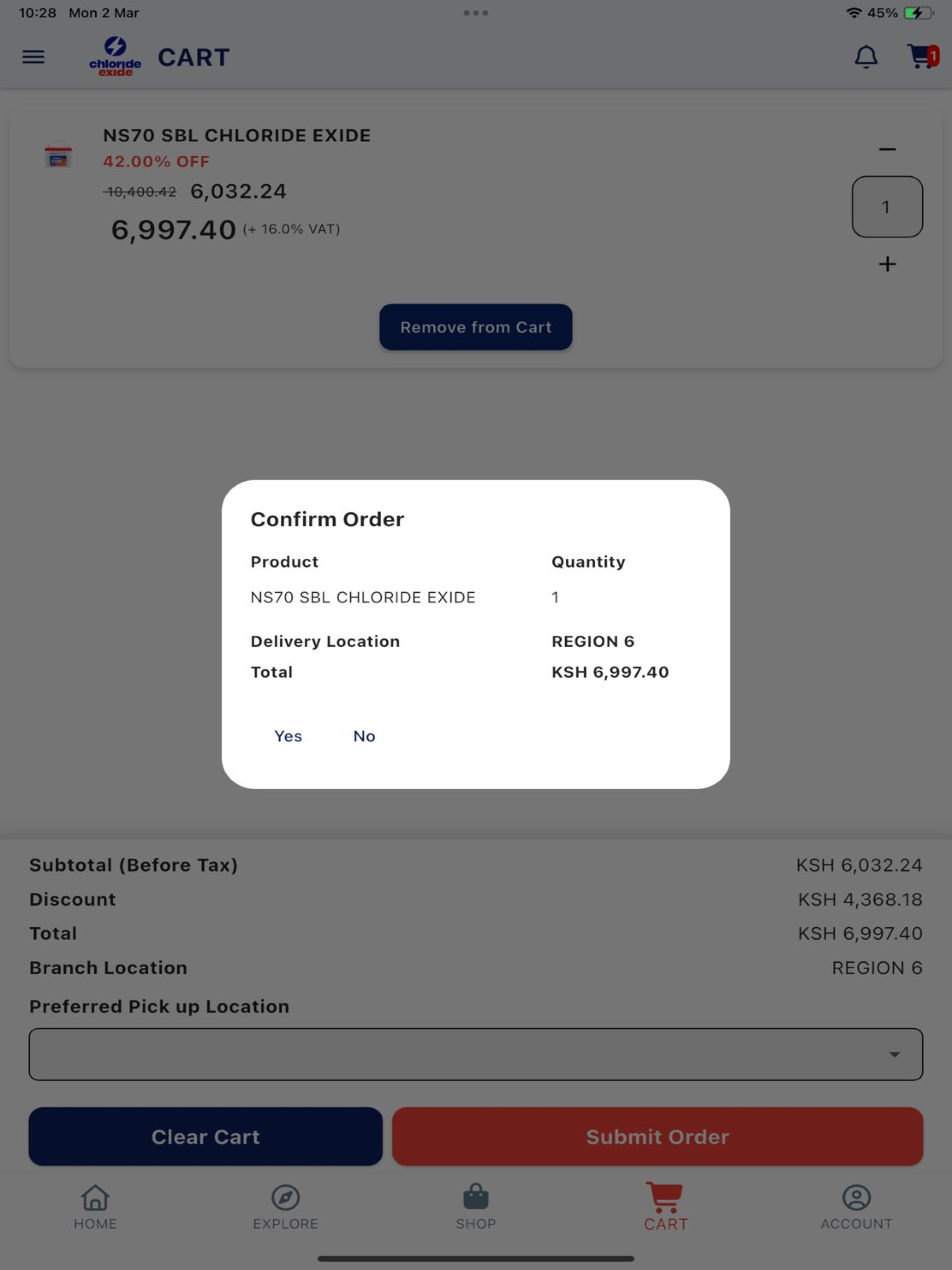 CHLORIDE EXIDE LTD screenshot 9