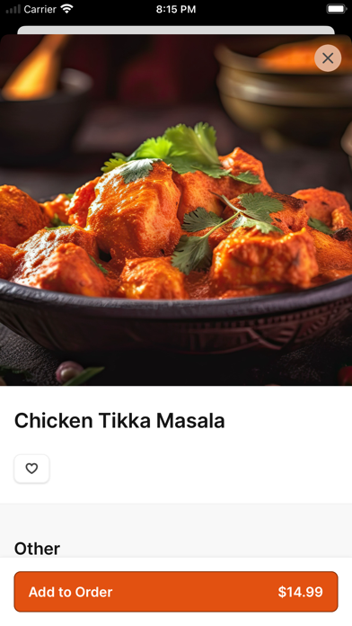 Biryani Bowl To Go Screenshot