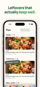 Simmerly: Meal Planner screenshot