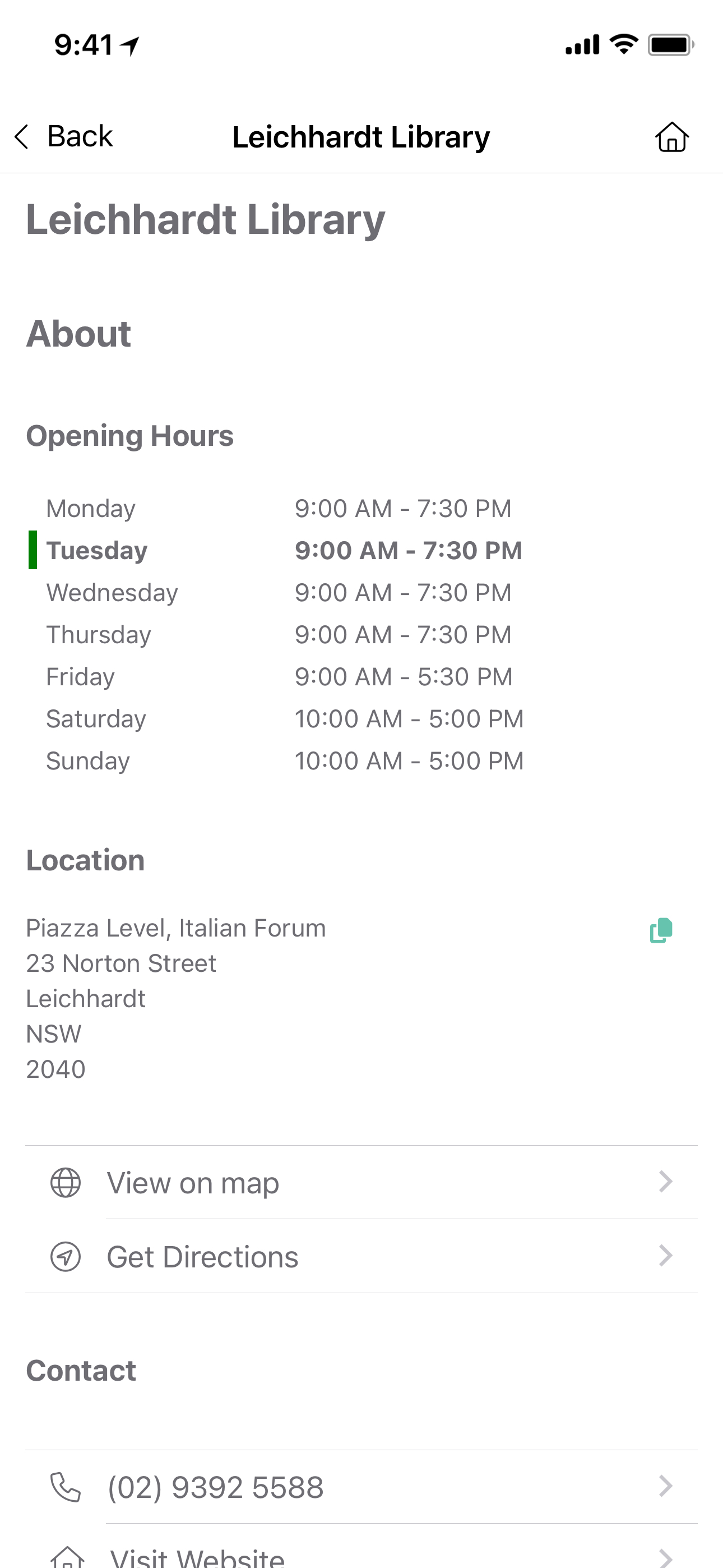 Inner West Libraries screenshot 4
