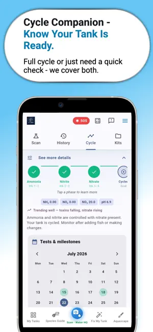 App-aquatic: Aquarium Tracking screenshot 3