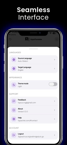 Hypa Translate Mobile Screenshot 2 of 4