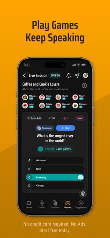 Daily Talking: Speak English iPhone screenshot