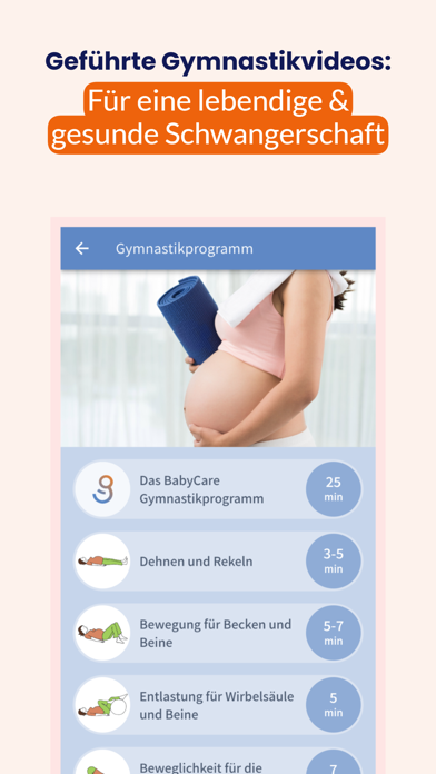BabyCare - Gesund & Schwanger Screenshot