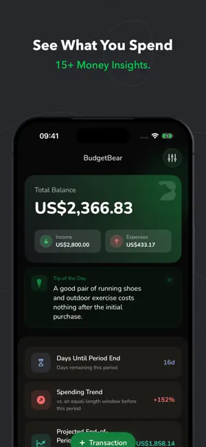 BudgetBear - Bill Organizer screenshot 2
