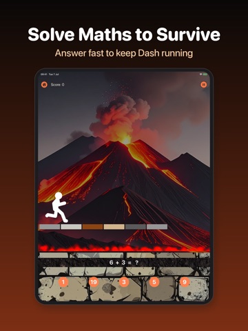 Math Escape: Speed Run iPad screenshot