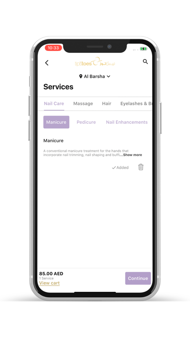 Tips and Toes Screenshot