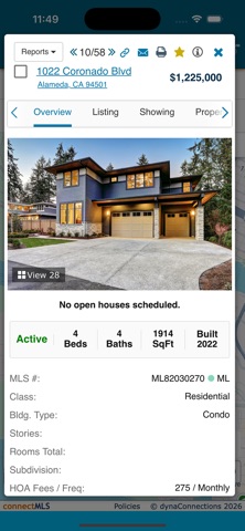 bridgeMLS-connectMLS Mobile iPhone screenshot