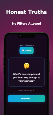 Hype - Truth or Dare Couples iPhone screenshot