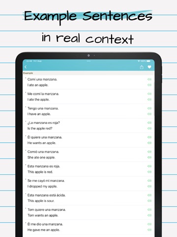 Spanish English Dictionary + + iPad screenshot