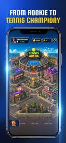 Retro Tennis Smash screenshot