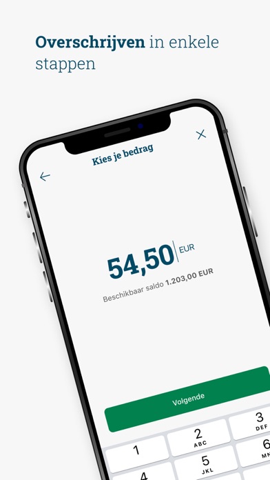 Argenta Banking iPhone screenshot 5 - Finance app