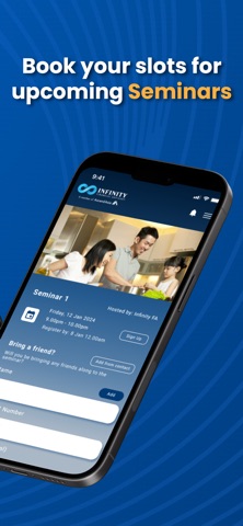 Infinity i-NITIATE®-Client App screenshot