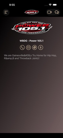 Power 105.1 WBDG-DB Screenshot 3 of 5