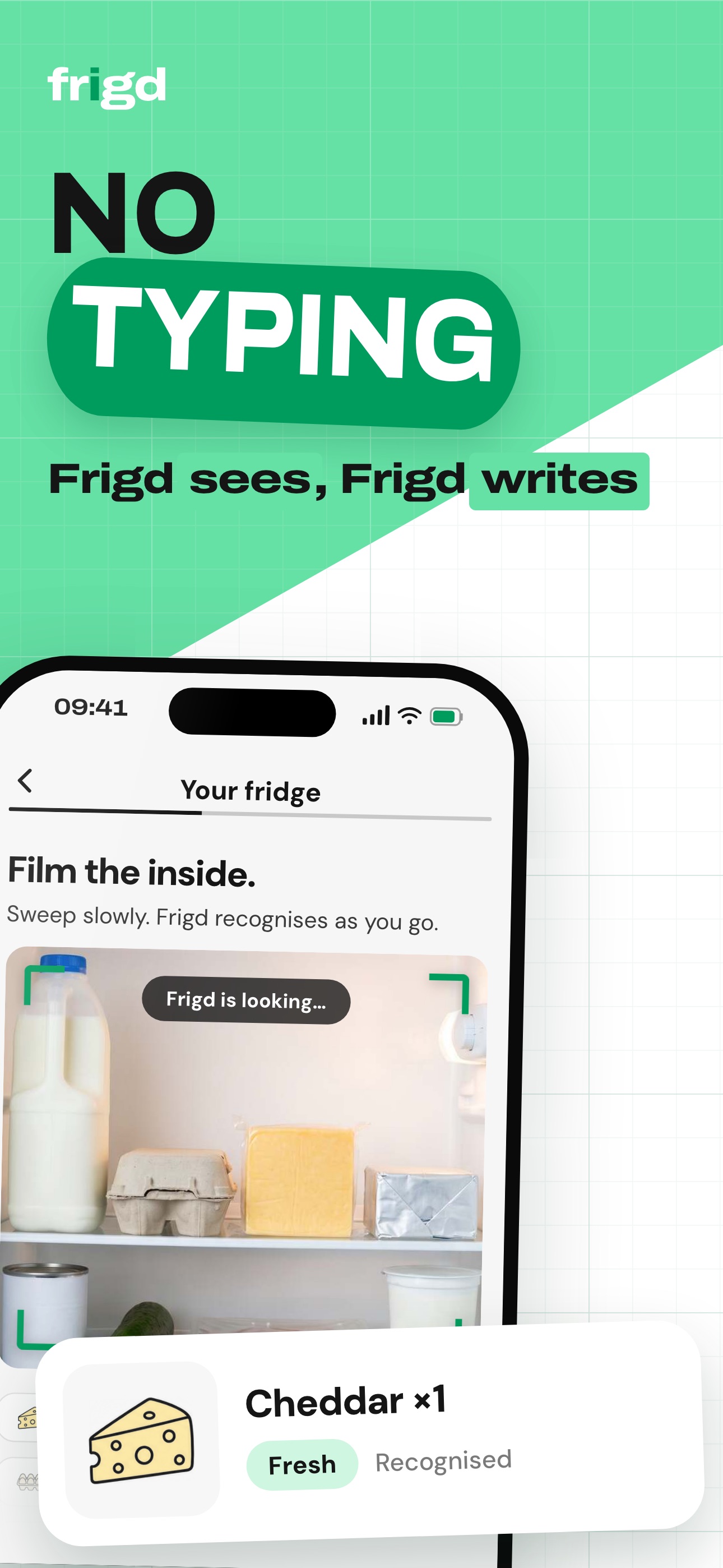 Screenshot 2 of Frigd: Smart Shopping List