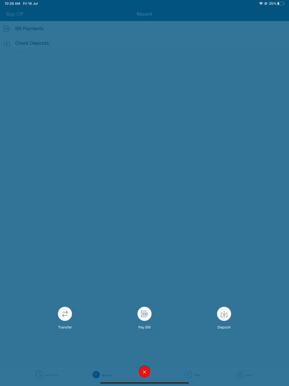 City First Bank Mobile iPad screenshot 3 - Finance app