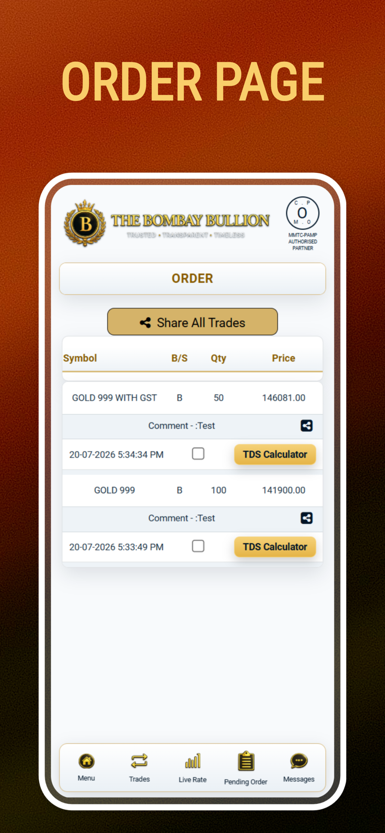 The Bombay Bullion screenshot 6