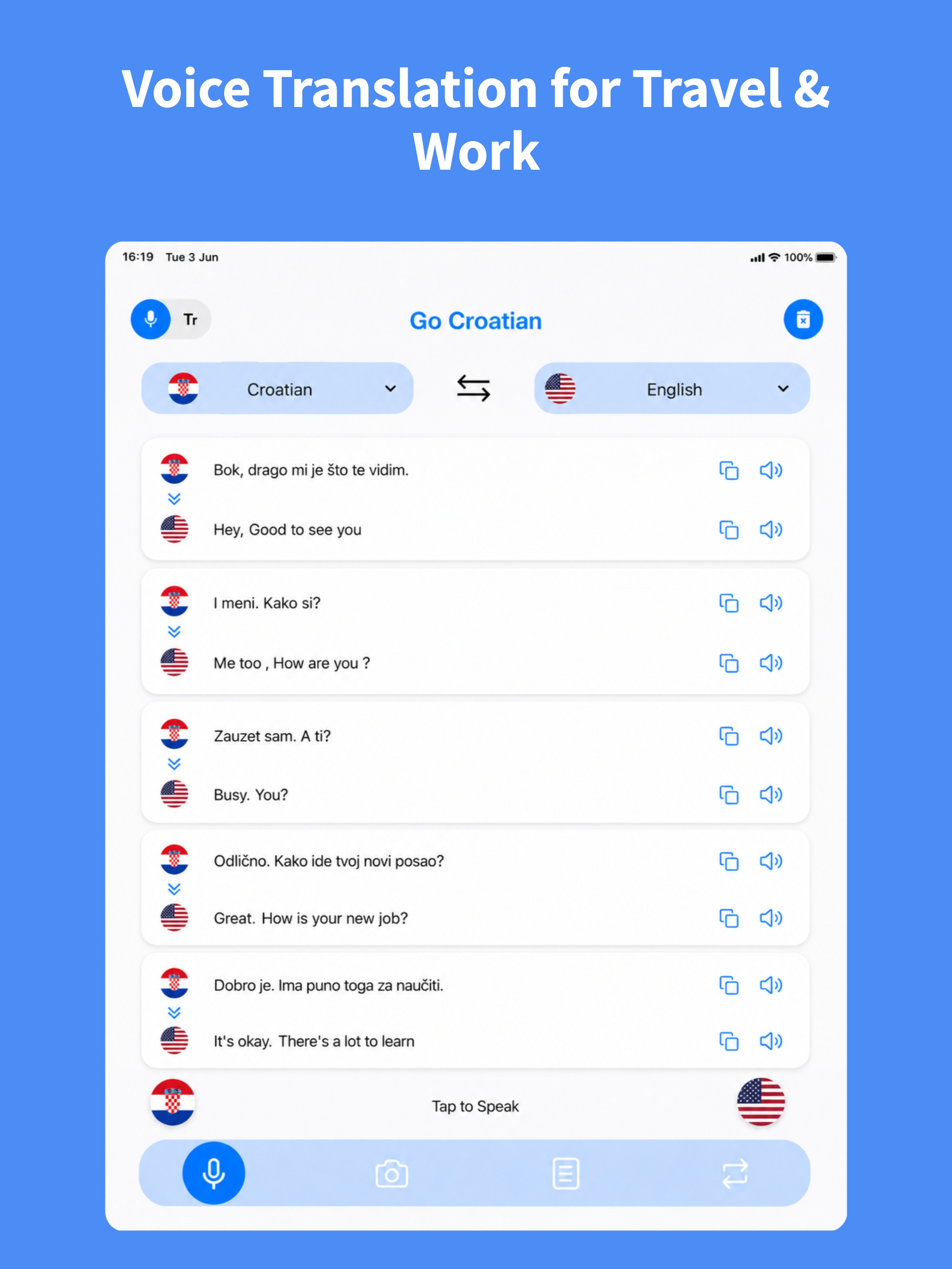Croatian Translator : Voice screenshot 8