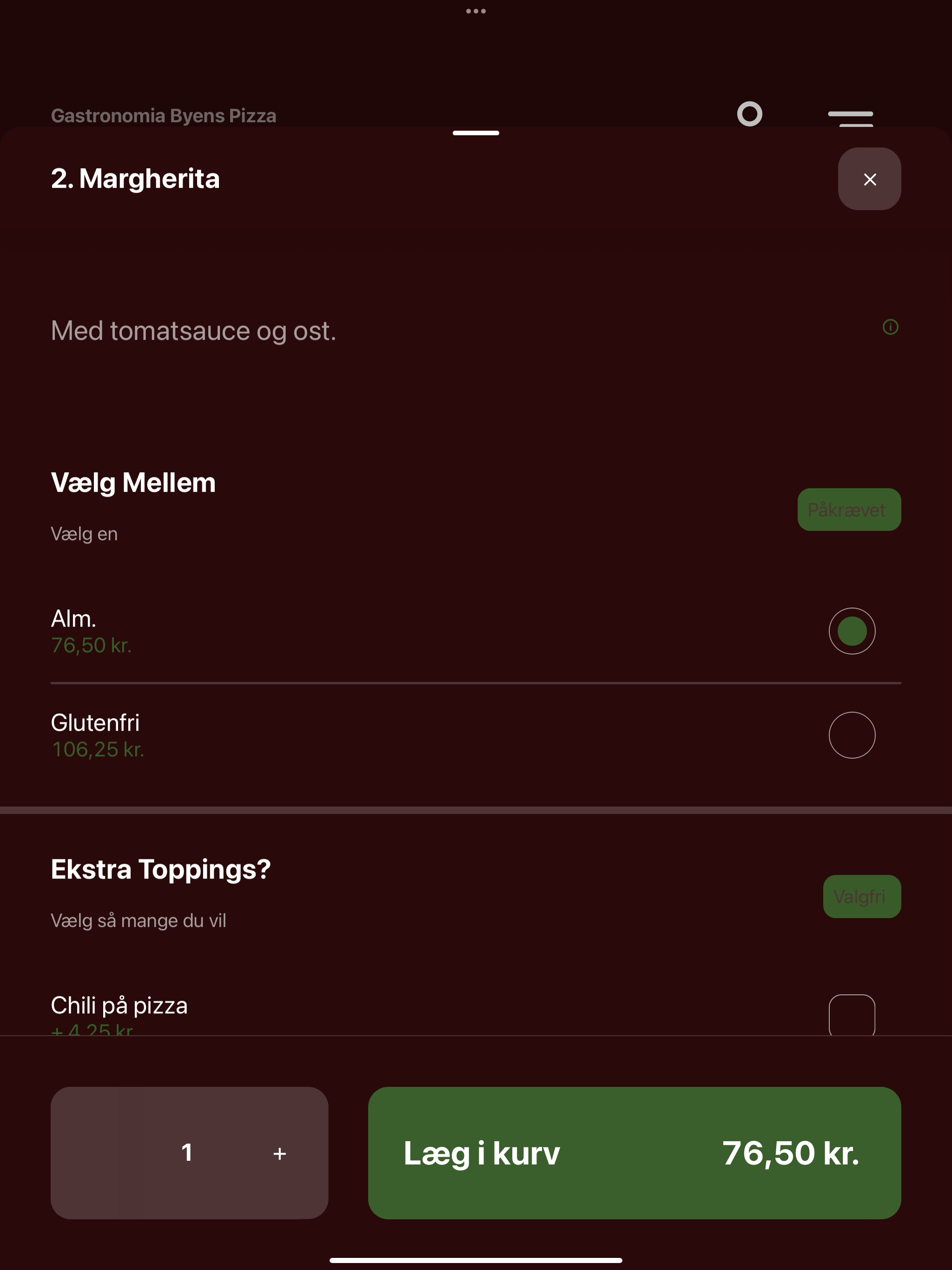 Byens Pizza Ordrup