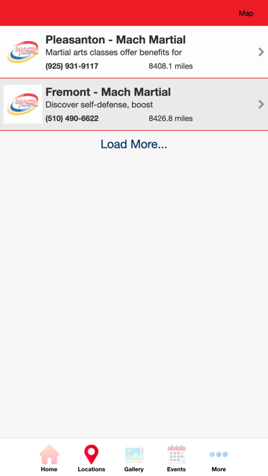 Mach Martial Arts iPhone screenshot 2 - Education app