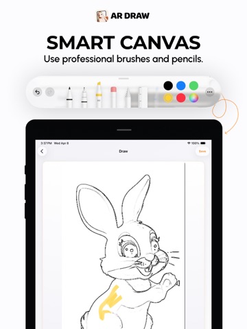 Sketch Draw : Color App iPad screenshot